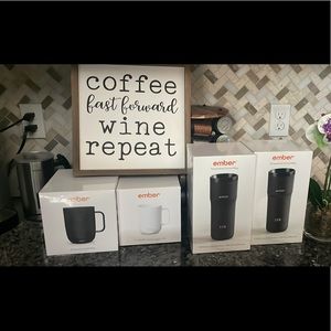 Ember temperature control tumbler and mugs